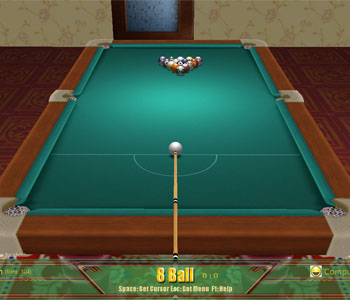 Screenshot for 3D Billiards Online Games 2.1